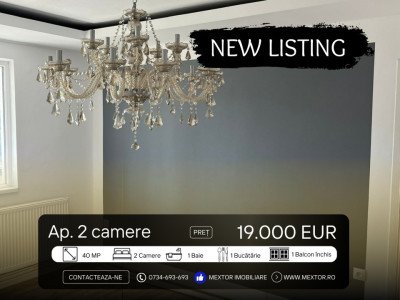 Apartament 2 camere, Copsa Mica