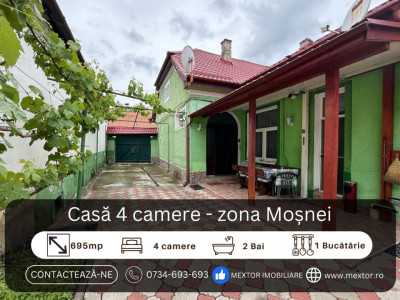 Casa de 4 camere, zona Mosnei